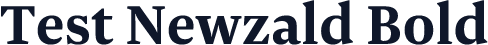 Test Newzald Bold