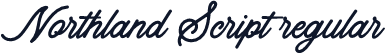 Northland Script regular