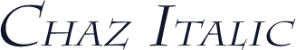 Chaz Italic