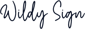 Wildy Sign