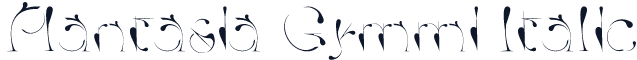 Plantasia Gymmi Italic