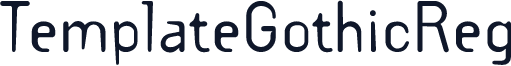 TemplateGothicReg
