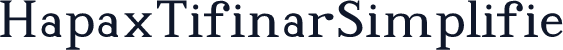 HapaxTifinarSimplifie