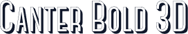 Canter Bold 3D