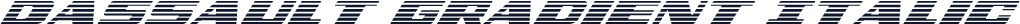 Dassault Gradient Italic