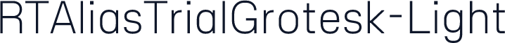RTAliasTrialGrotesk-Light
