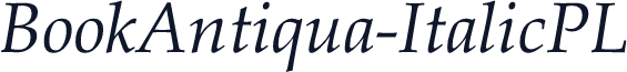 BookAntiqua-ItalicPL