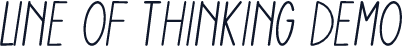 Line Of Thinking Demo