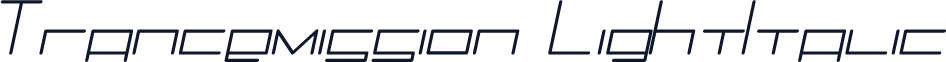 Trancemission LightItalic