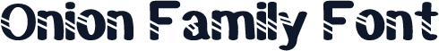 Onion Family Font