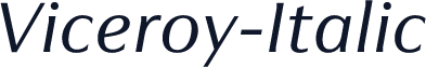 Viceroy-Italic