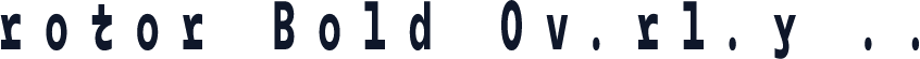rotor Bold Overlay 45