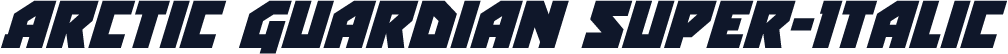 Arctic Guardian Super-Italic