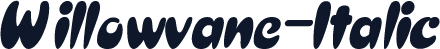 Willowvane-Italic