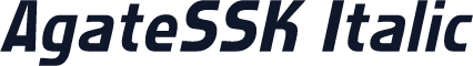 AgateSSK Italic