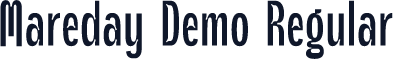 Mareday Demo Regular