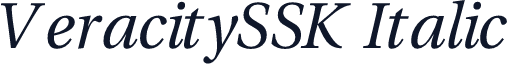 VeracitySSK Italic