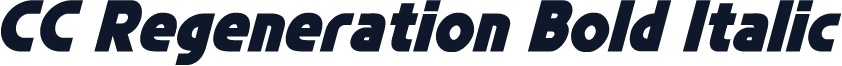 CC Regeneration Bold Italic