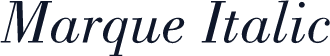 Marque Italic