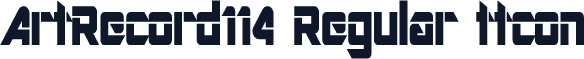 ArtRecord114 Regular ttcon