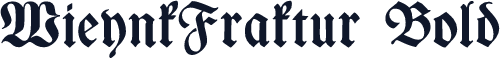 WieynkFraktur Bold