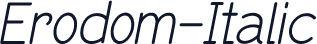 Erodom-Italic