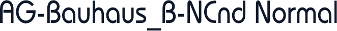 AG-Bauhaus_B-NCnd Normal