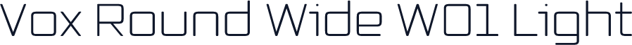 Vox Round Wide W01 Light