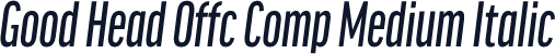 Good Head Offc Comp Medium Italic