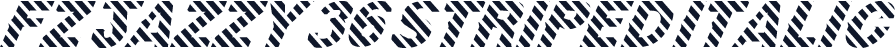 FZ JAZZY 36 STRIPED ITALIC