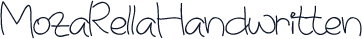 MozaRellaHandwritten