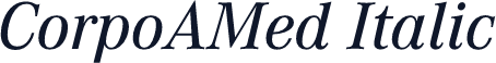 CorpoAMed Italic