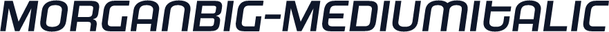 MorganBig-MediumItalic