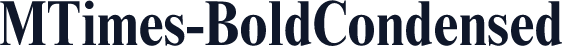 MTimes-BoldCondensed