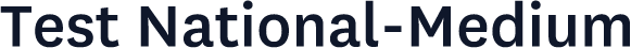 Test National-Medium