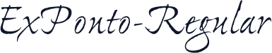 ExPonto-Regular