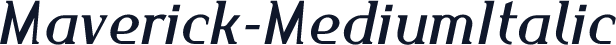 Maverick-MediumItalic