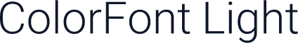 ColorFont Light