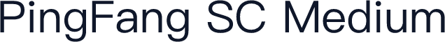 PingFang SC Medium