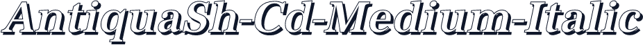 AntiquaSh-Cd-Medium-Italic