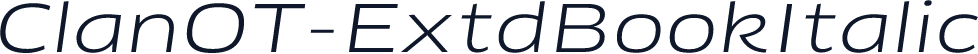 ClanOT-ExtdBookItalic