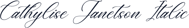 Cathylise Janetson Italic