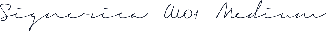 Signerica W01 Medium