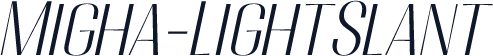 Migha-LightSlant