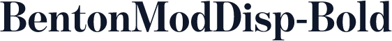 BentonModDisp-Bold