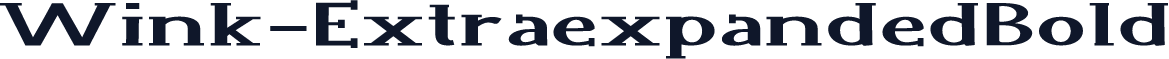 Wink-ExtraexpandedBold