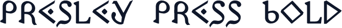 Presley Press Bold