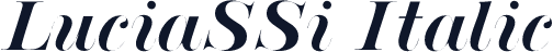 LuciaSSi Italic