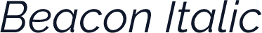 Beacon Italic