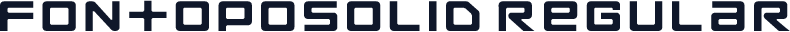 FontopoSOLID Regular